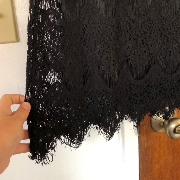 Black Lace Dress - Picture 2 of 3
